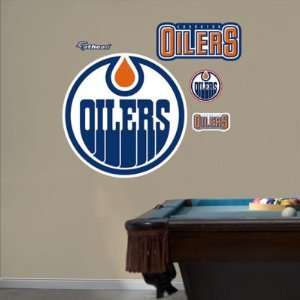  Edmonton Oilers Logo Fathead NIB 