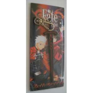  TV Animation Fate Stay Night Metal Weapon Sword Key Chain 
