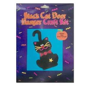  12 Black Cat Door Hanger Kits