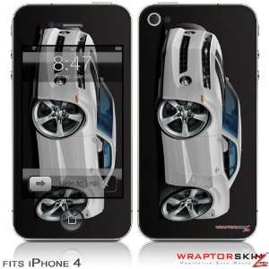  iPhone 4 Skin   2010 Camaro RS White (DOES NOT fit newer iPhone 