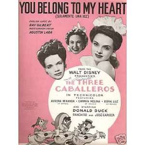   Music You Belong to My Heart from The Three Caballeros 70 Everything