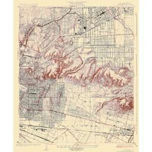  USGS TOPO MAP ALHAMBRA CALIFORNIA (CA) 1926