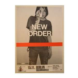  New Order Poster Berlin Camera Girl 
