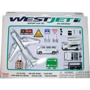 Westjet 13PC. Airport Play Set Toys & Games