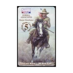   5m Powell Associates TeleCard World Show New York (1996) Pony Express