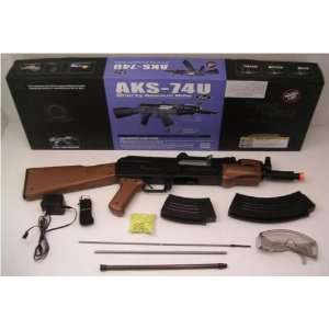  Electric AK 47 Short Assault Rifle FPS 230 Airsoft Gun 
