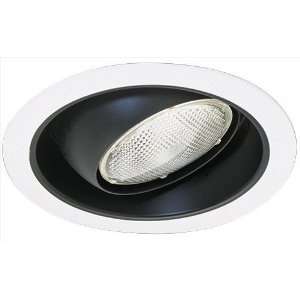   Line Voltage Trims 6 Reflector with Regressed Eyeball and White Rin