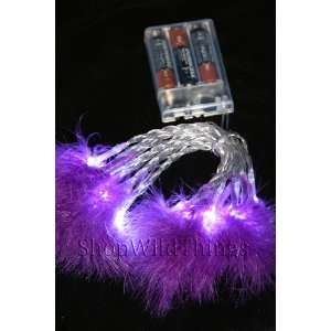   Feathers   20 Lights, 86 Long   Battery Operated
