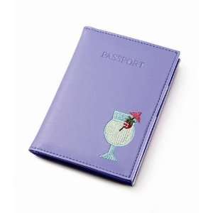   Cocktail Passport Cover Vacation Travel Wallet Case