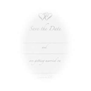  Masterpiece Studios 52120 Linked Heart Save The Date Cards 