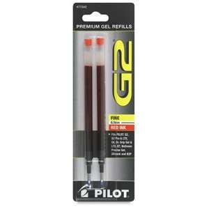  Pilot G2 Gel Pen   Red, .7 mm Tip, G2 Gel Pen Refill 