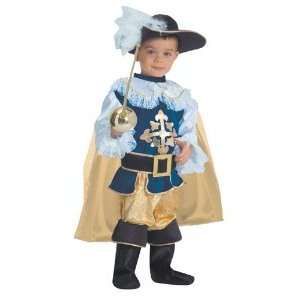  Deluxe Musketeer Child Halloween Costume Size 12 14 Large 