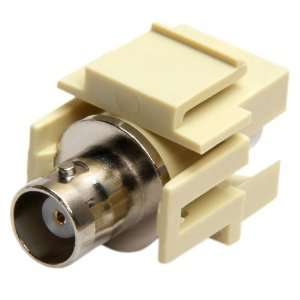  Cables to Go 3811 Snap In BNC Keystone Module (Ivory 