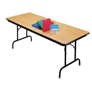  Folding Table 60 x 30 Oak/Black Frame
