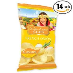 Wai Lana Chips, French Onion, 3 Ounce Grocery & Gourmet Food