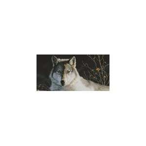  Ceramic Tile, Wild Animal Wolf, Size 4x6, 32151 BY ACK 