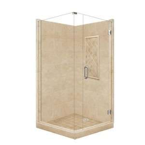 American Bath Factory P21 3603P CH 60L X 30W Supreme Shower Package 