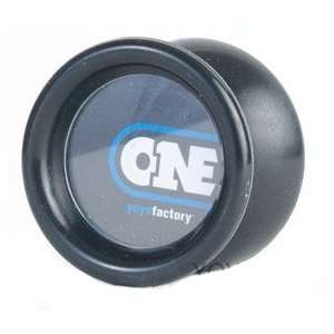  YoYoFactory One Yo Yo   Black with Spec Bearing Toys 