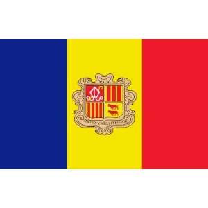  4 ft. x 6 ft. Andorra Flag Seal w/ Line, Snap & Ring 