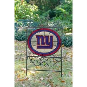  NEW YORK GIANTS Team Logo STAINED GLASS YARD SIGN (20 x 