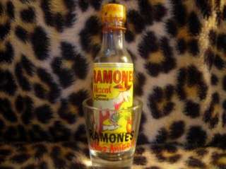 Ramones Adios Amigos Mezcal&Shot Glass Ultra Rare promo only 100 sent 