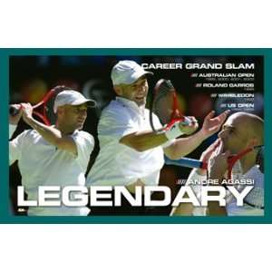  Andre Agassi Legendary Poster