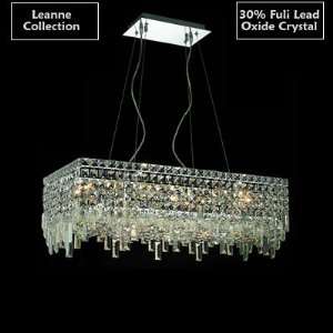  3625 Contemporary Modern Chandelier Lead Oxide Crystal 