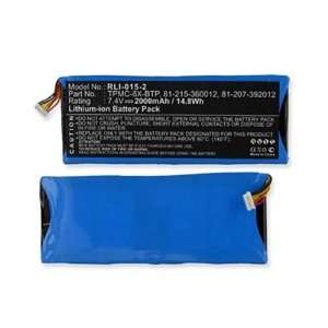   Battery for Crestron TPMC 8X WiFi Replaces 81 207 392012 Electronics