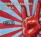 RODRIGO Y GABRIELA & C.U.B.A. Area 52 LMTD ED. CD/DVD NEW DIGIPAK