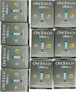 500 One Touch Ultra Diabetic Test Strips expire 2012 & 2013  