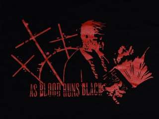 AS BLOOD RUNS BLACK CHRISTOPHER BLAIR MEN T Shirt ,Sz S  