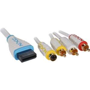  Game Gadgets 2 meter Composite Video/S Video Cable for 