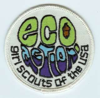 Girl Scout Eco Action Patch  