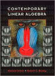   Linear Algebra, (0471163627), Howard Anton, Textbooks   