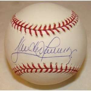 Sandy Alomar Autographed Baseball   Jr 