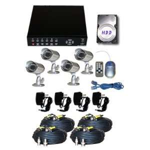  4 Camera DVR Recording System