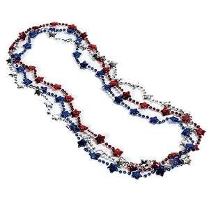 4th of July Beaded Necklaces (3 count) Toys & Games