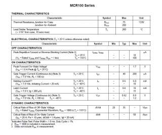 10 X MCR100 MCR100 6 Pb Free RoHS SCR 0.8A 400V ON  