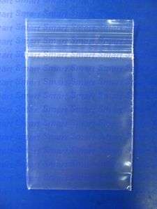 100 Ziplock 1.5x1.5 SEALABLE Plastic Small Bags Jewelry  