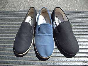Zig Zag Wino Shoes Black Navy Blue Slip On Sizes 7 13  