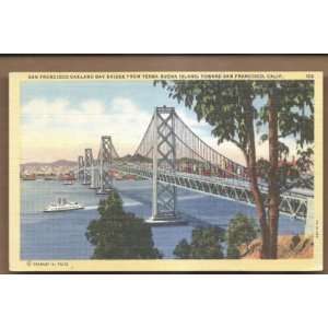   Bridge From Yerba Buena Park San Francisco California 