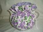 Pretty Lilacs 6 Cup Reversible Tea Pot Cozy D25