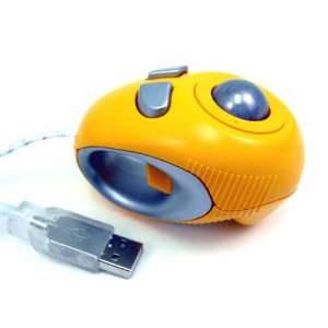  Off table handheld trackball/mouse Yellow 
