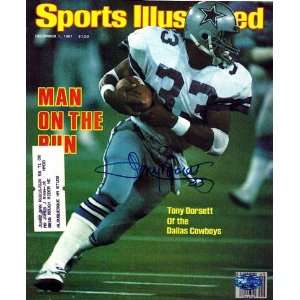 Tony Dorsett Autographed Sports Illustrated Cover PSA/DNA #J77737 
