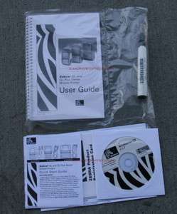 ZEBRA QL220 QL320 NEW Manual and CD for QL QL plus series printer 