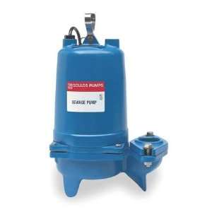 GOULDS WS0512BHF Sewage Pump,1/2 HP,1PH,230V