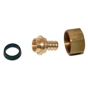 Flair It 51196 1/2? PEX X 1/2? FPT SWV Adapter and Brass Nut   Set of 