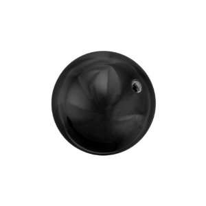  5811 12mm Round Pearl Large Hole Mystic Black Arts 