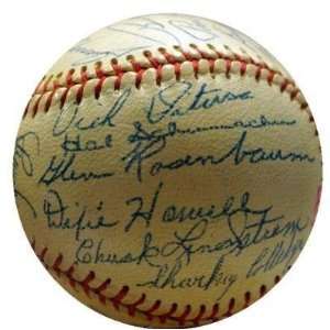  Autographed Luis Aparicio Baseball   1958 Team 26 