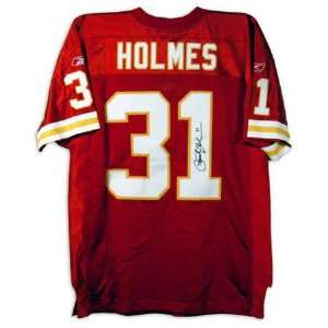  Priest Holmes Kansas City Chiefs Autographed Red Jersey 
